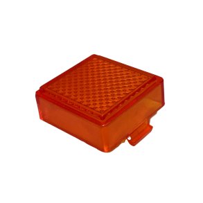 Baglygte glas orange