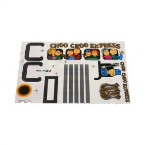 Klisterm�rke ark CHOO CHOO EXPRESS