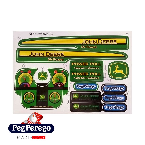 Klistermrke ark Power Pull 6 V